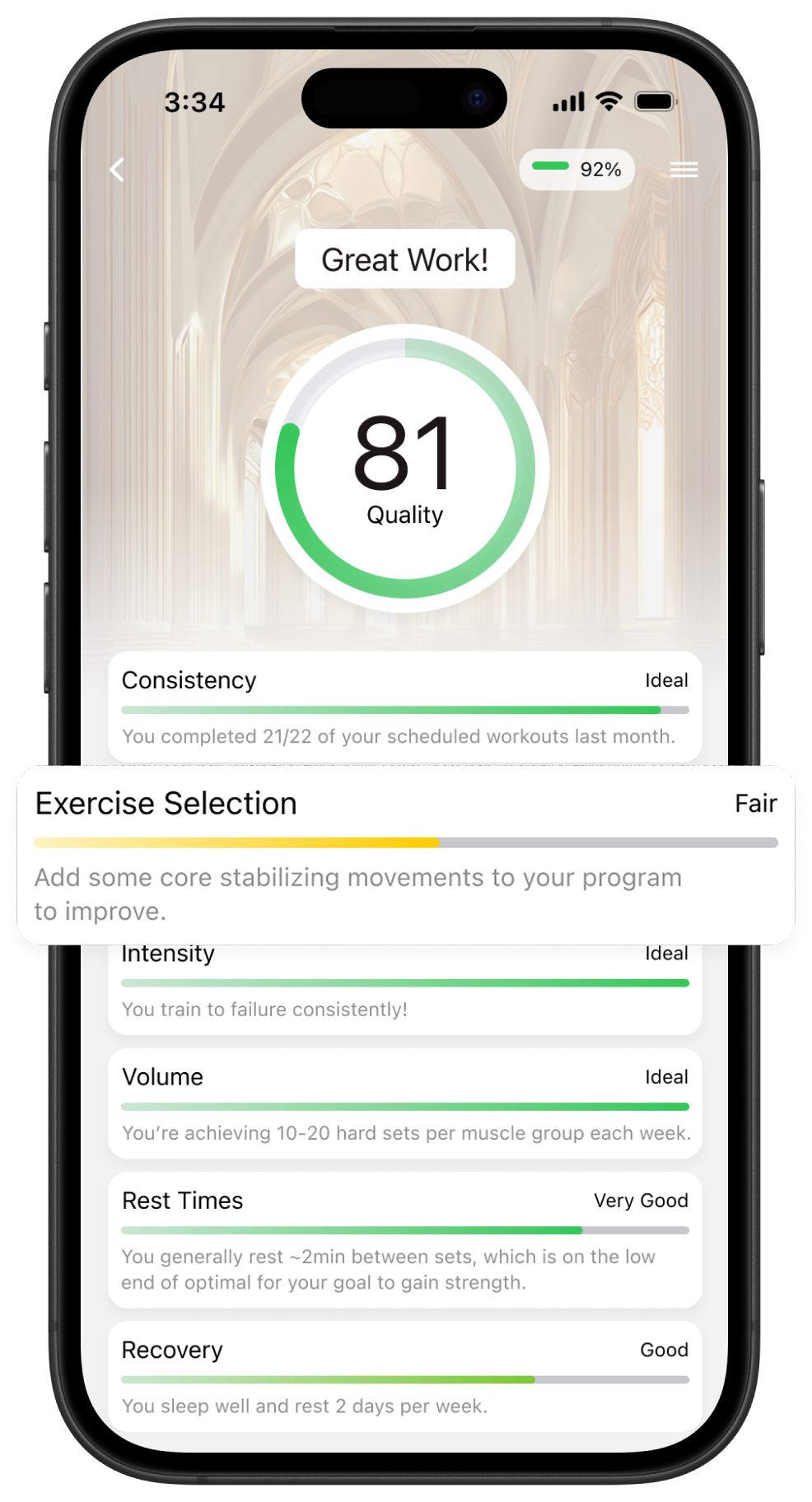 Fort product metrics overview